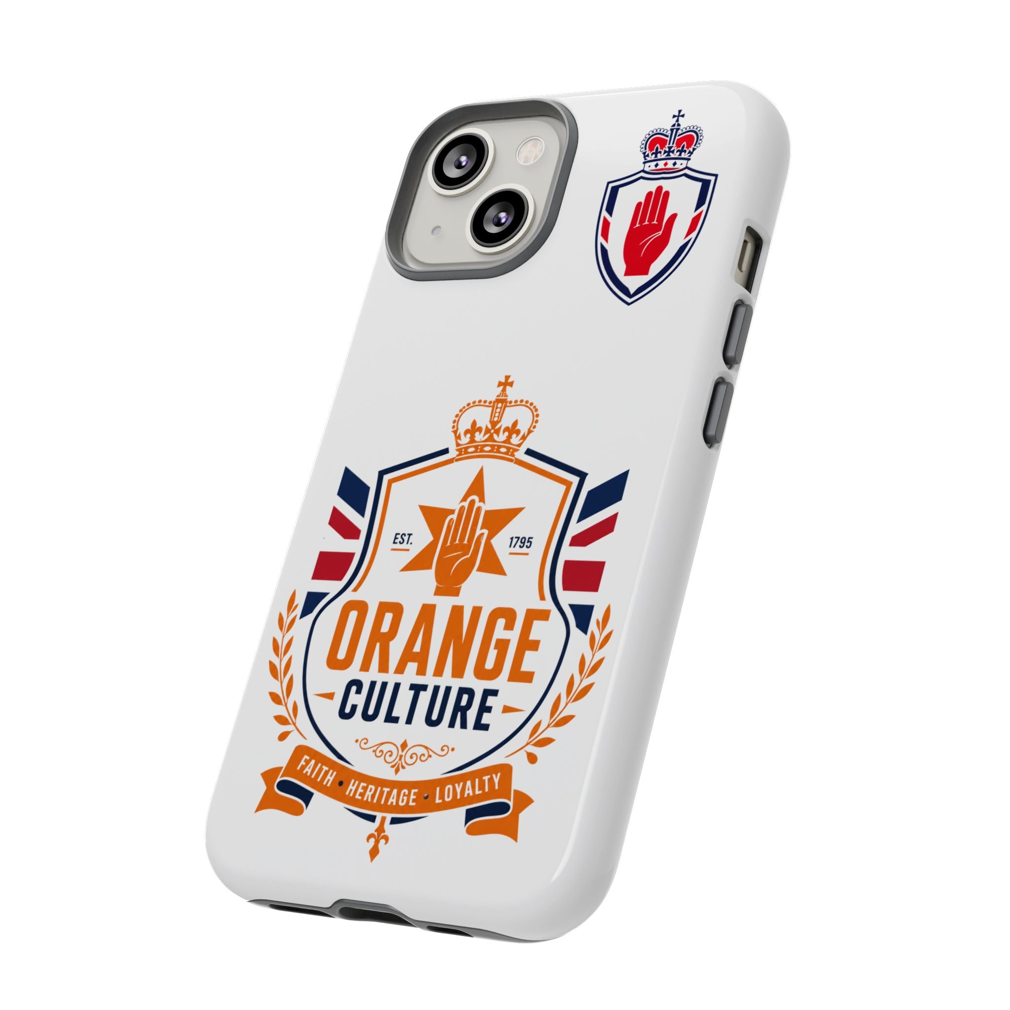Orange Culture Phone Case — Patriotic Protective Cover
