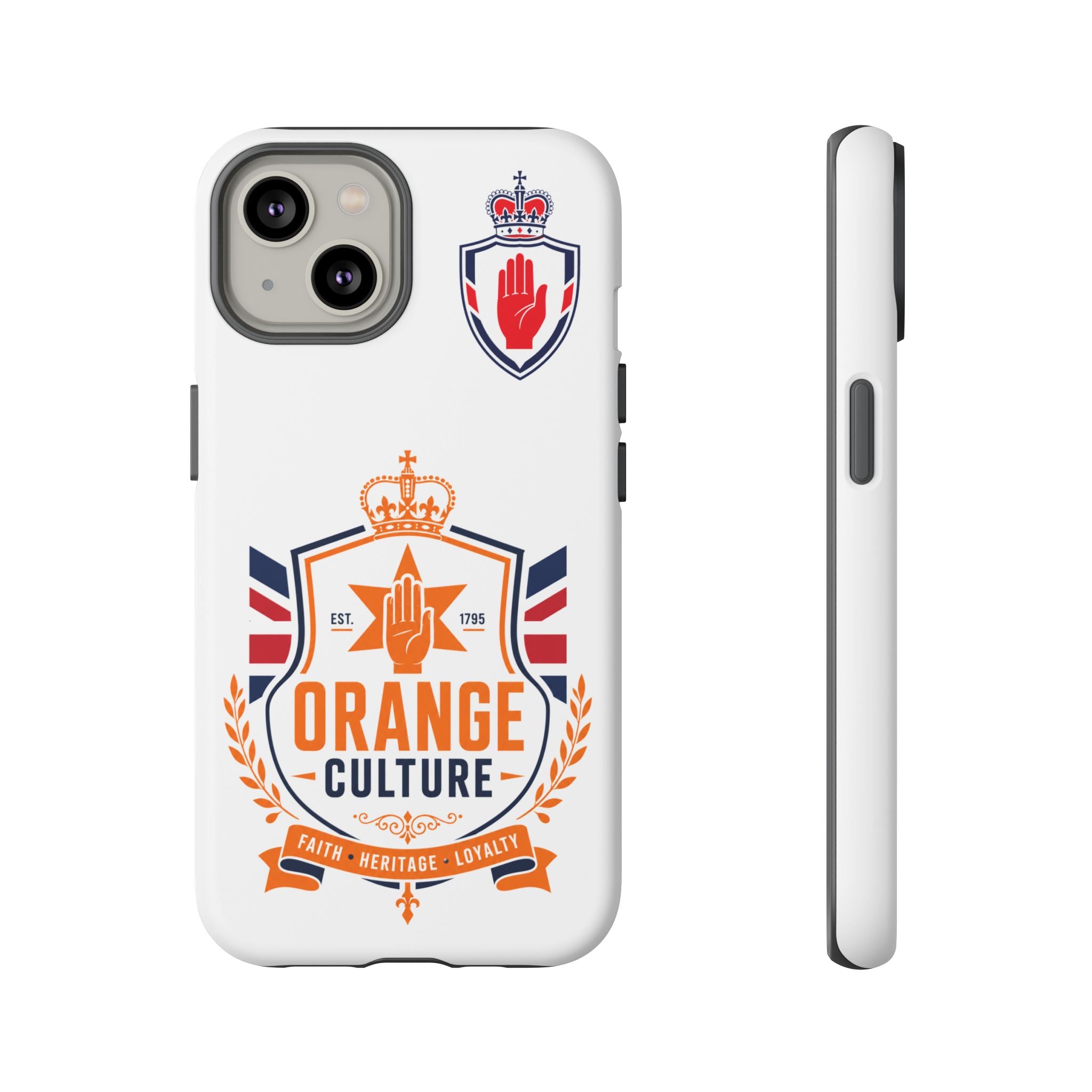Orange Culture Phone Case — Patriotic Protective Cover