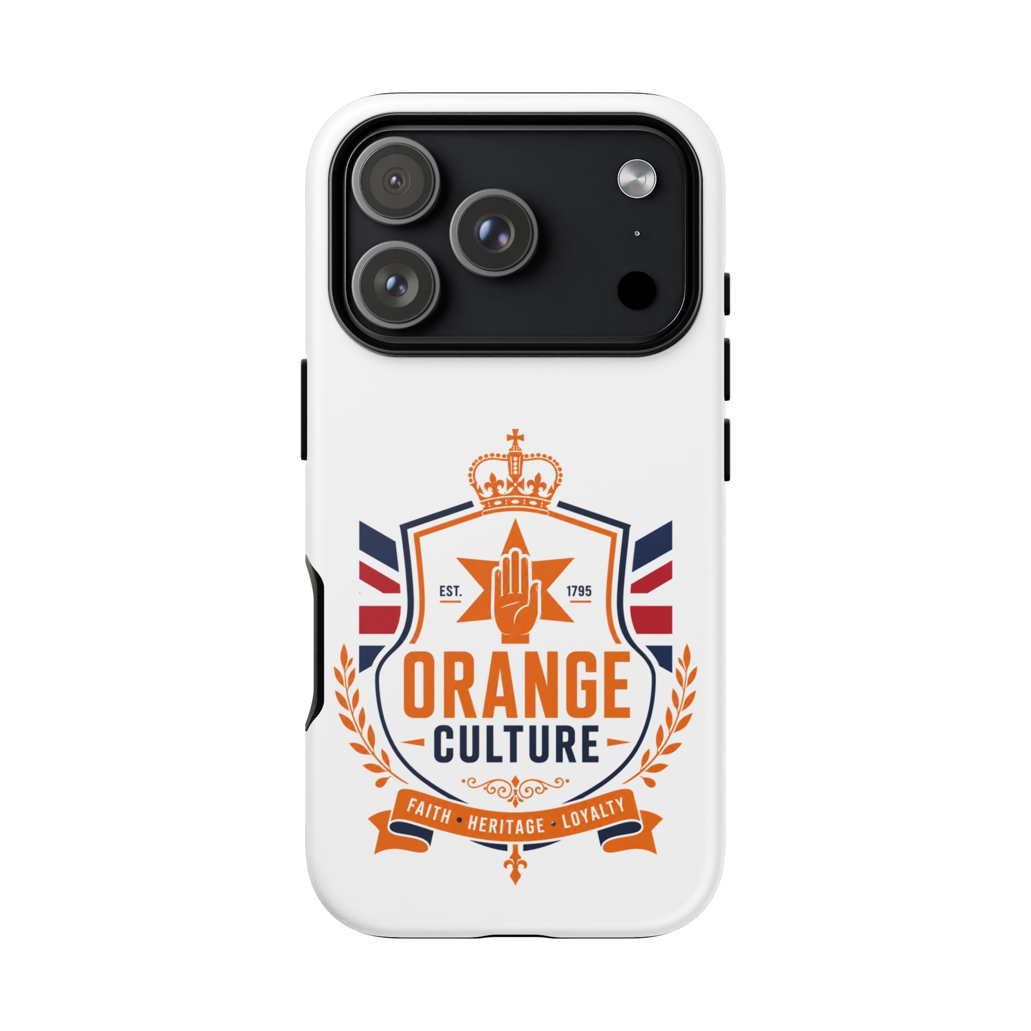Orange Culture Phone Case — Patriotic Protective Cover