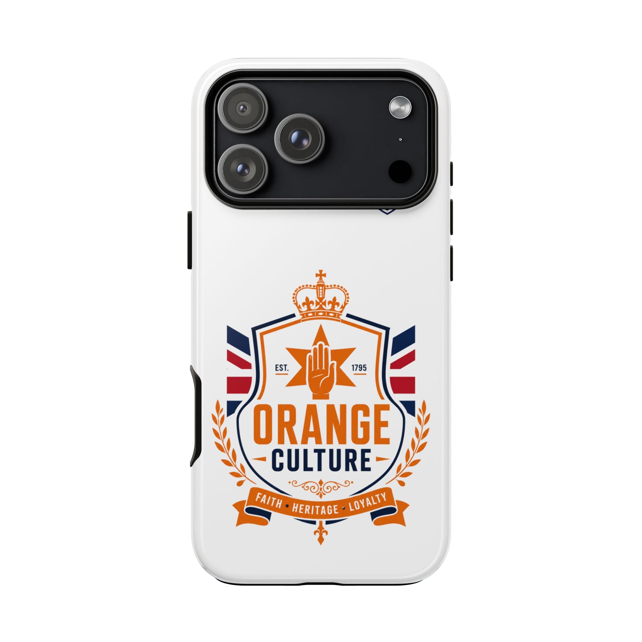 Orange Culture Phone Case — Patriotic Protective Cover