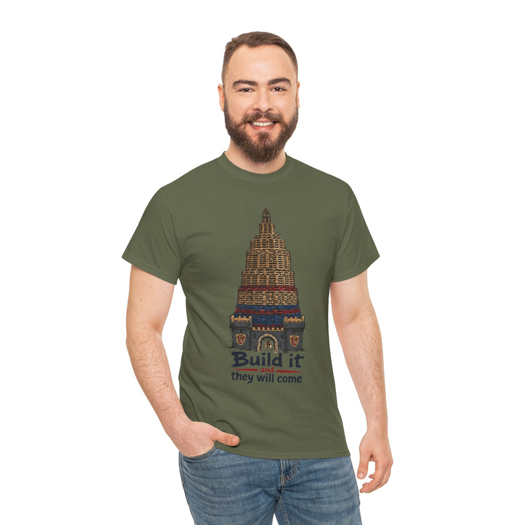Build it and they will come T-Shirt — Bold British Graphic Tee
