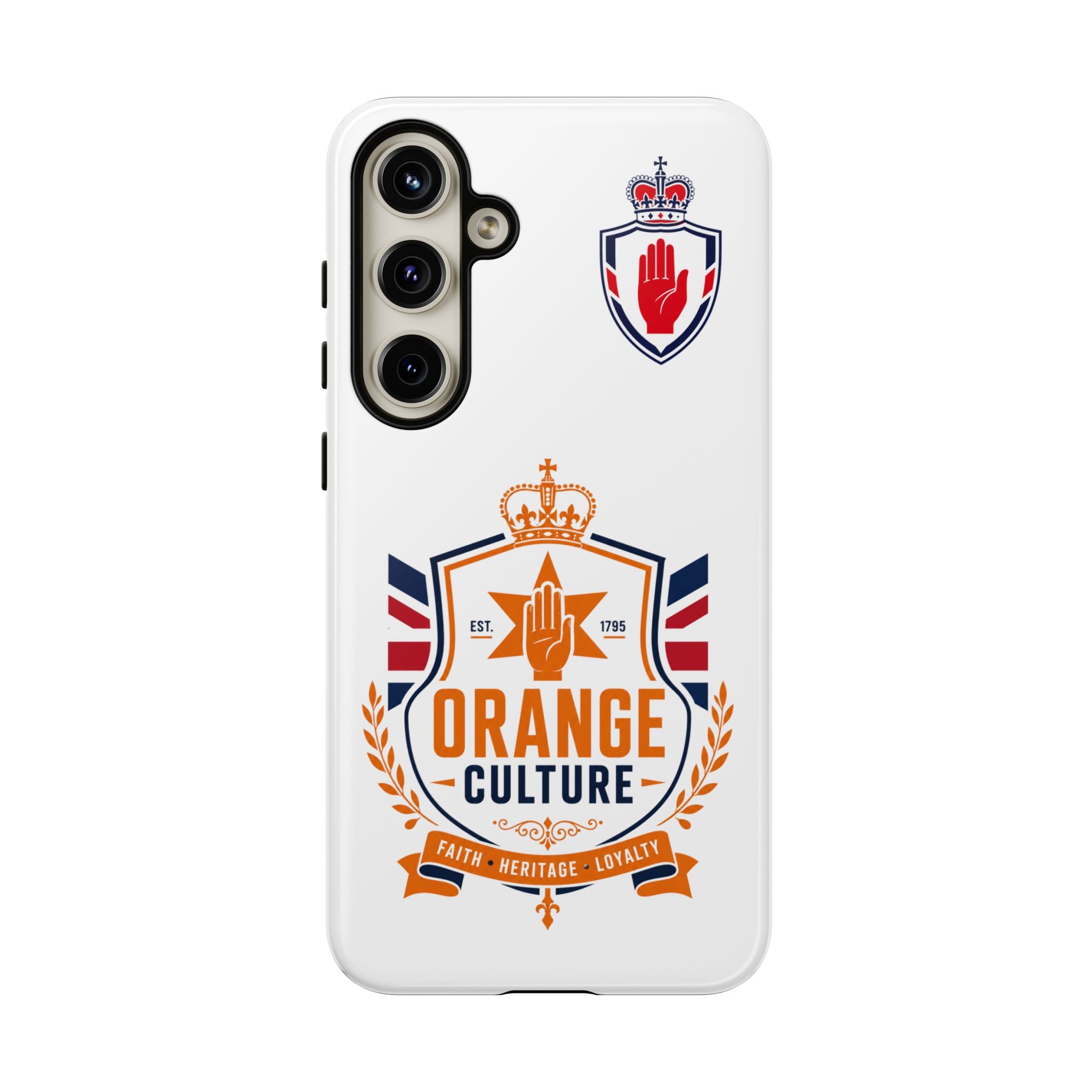 Orange Culture Phone Case — Patriotic Protective Cover