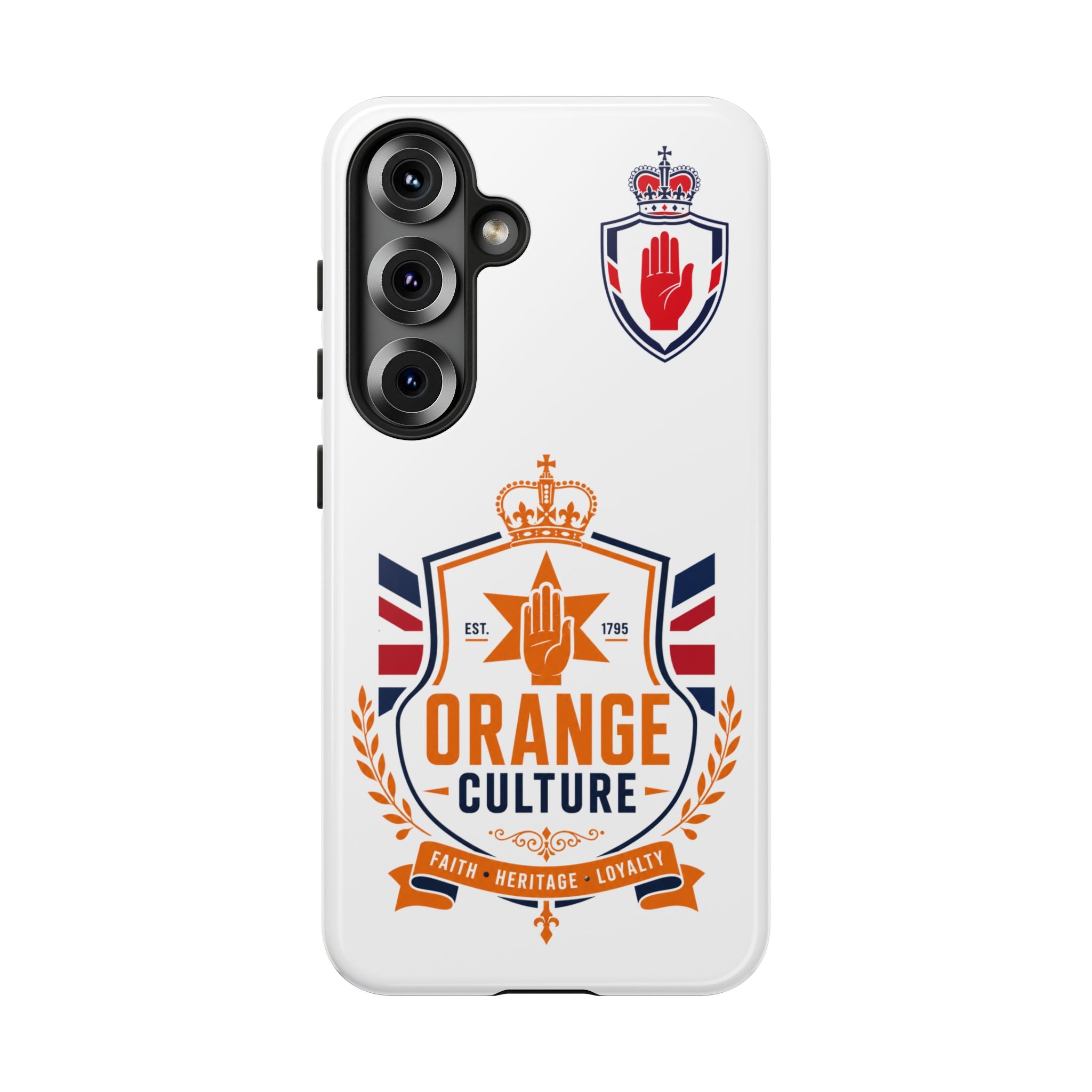 Orange Culture Phone Case — Patriotic Protective Cover